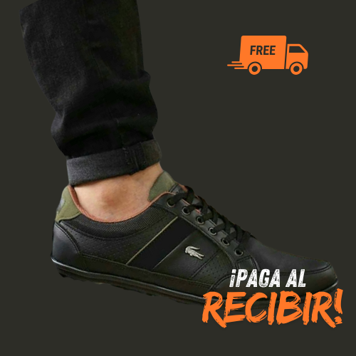 ZAPATO LACOSTE HEBILLA PARA CABALLERO
