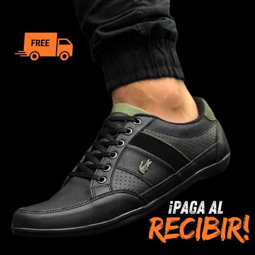 ZAPATO LACOSTE HEBILLA PARA CABALLERO